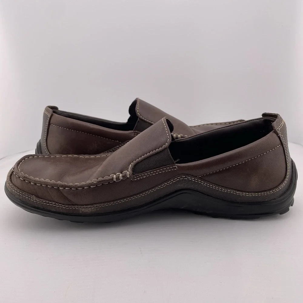 Cole Haan Men's Loafers Tucker Venetian Brown Leather C04059 Size 9 M‎ Slip On